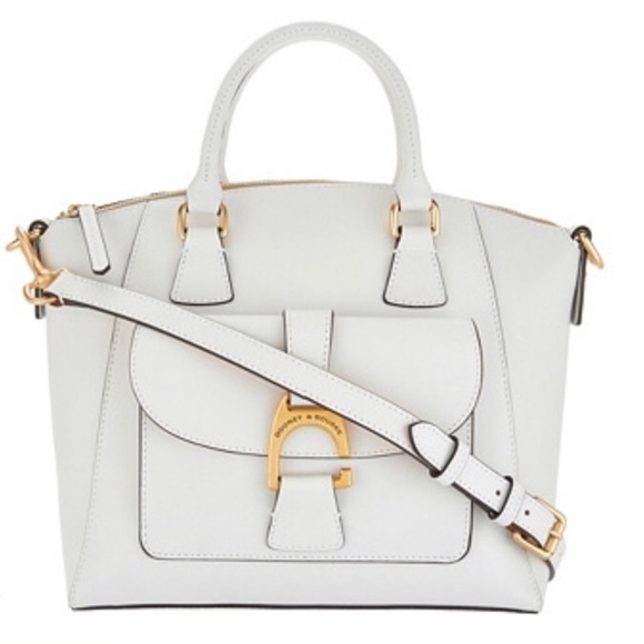 Dooney & Bourke Handbags - Dooney & Bourke White Emerson Naomi Satchel, NWT